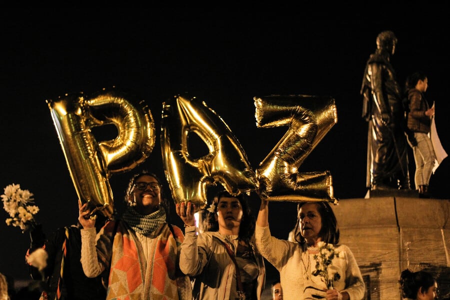 Imagen de referencia de paz. Foto: Colprensa.