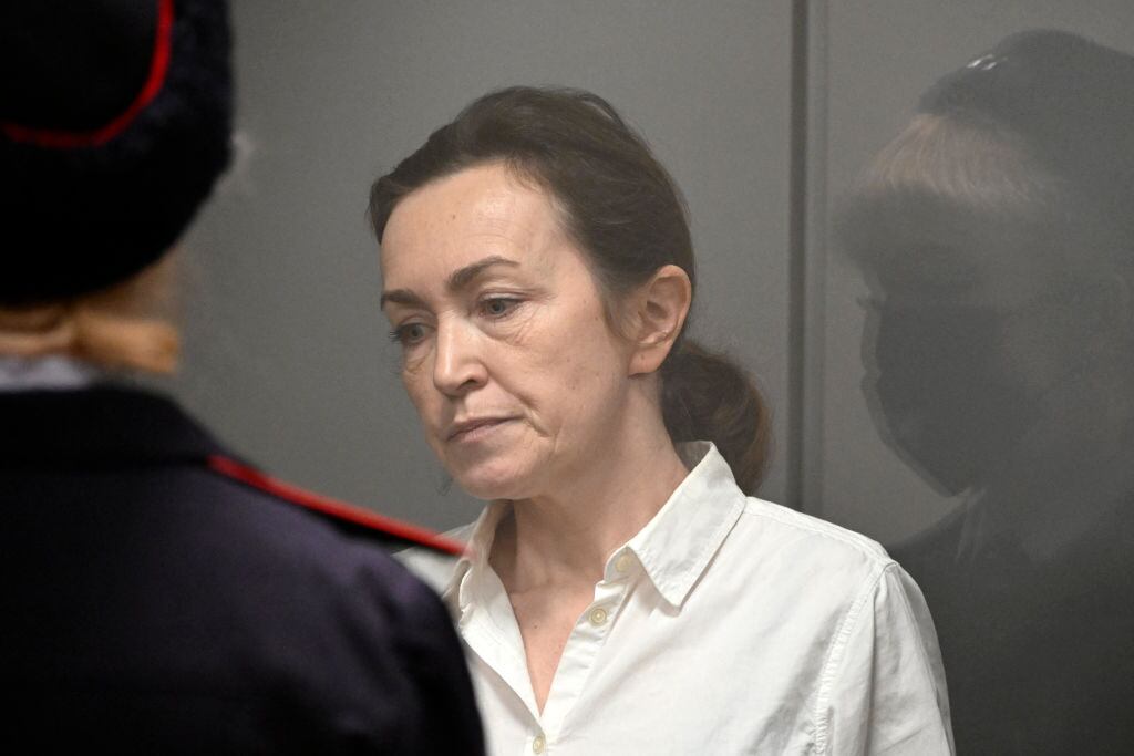 Alsu Kurmasheva. I Foto: ALEXANDER NEMENOV/AFP via Getty Images.