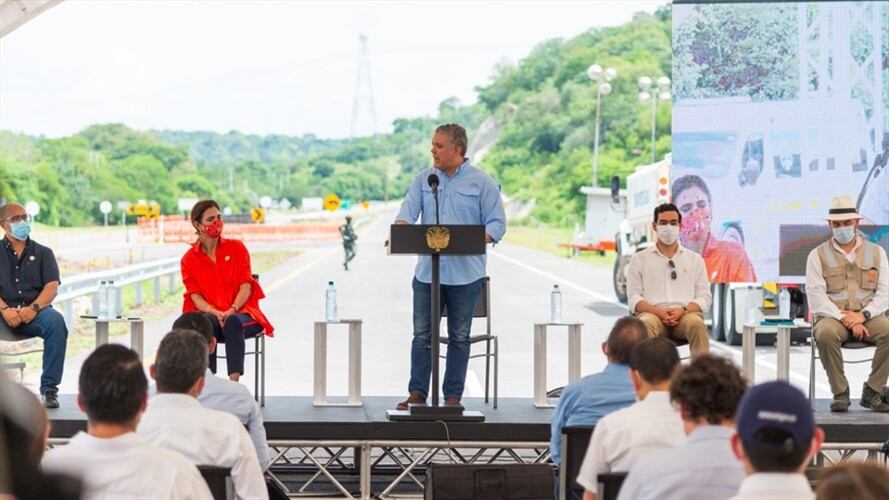 Duque asegura que se han recuperado 3 millones de empleos. Foto: Presidencia de la República
