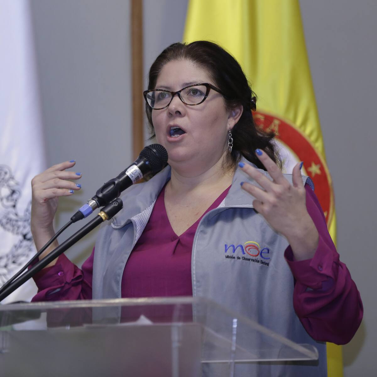 En estas elecciones el constreñimiento electoral aumentó: directora de la MOE
