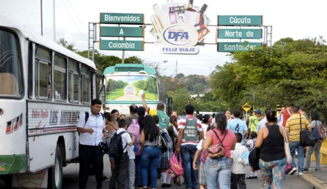 Frontera colombo venezolana. / Foto: Archivo.