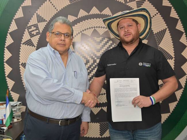 Supersalud - gobernador de Córdoba. Foto: prensa Supersalud.