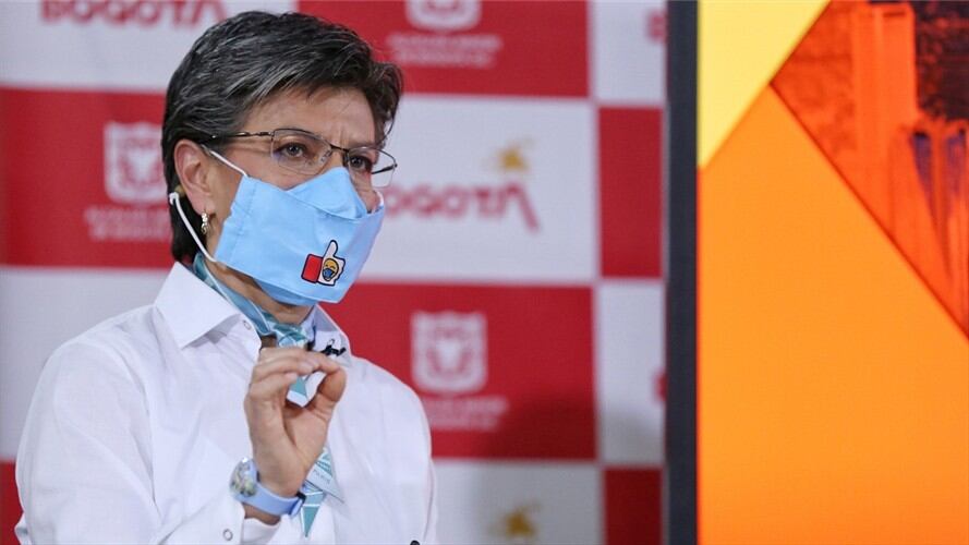 Claudia López, nominada a la mejor alcaldesa del mundo. Foto: Colprensa - Camila Díaz