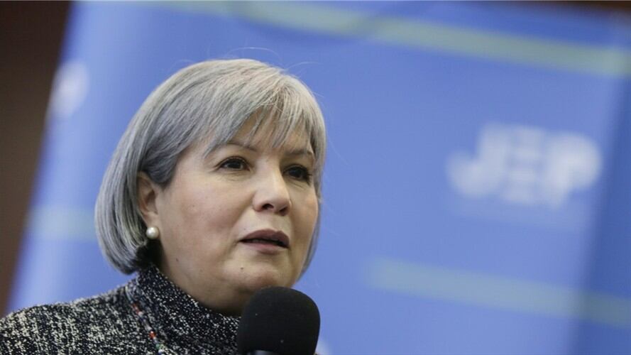 Patricia Linares, presidenta de la JEP. Foto: Colprensa