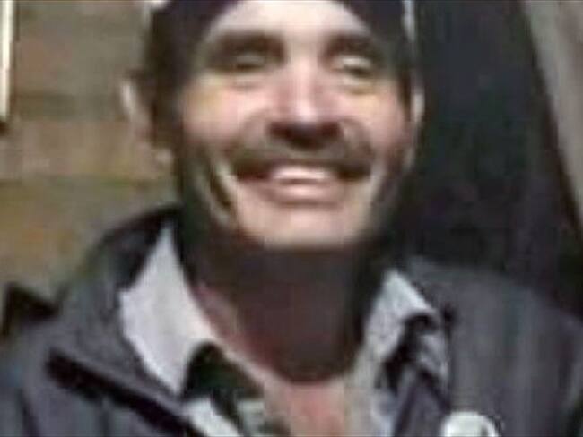 El padre identificado como Eibar Tafur, que era buscado por parte de la comunidad, apareció muerto en la vereda Casas Viejas. Foto: Cortesía Oscar Solarte