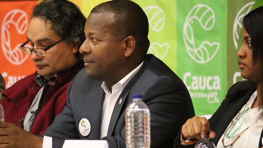 Elías Larrahondo Carabalí, candidato a la Gobernación del Cauca. Foto: Gobernación del Cauca