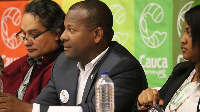 Elías Larrahondo Carabalí, candidato a la Gobernación del Cauca. Foto: Gobernación del Cauca