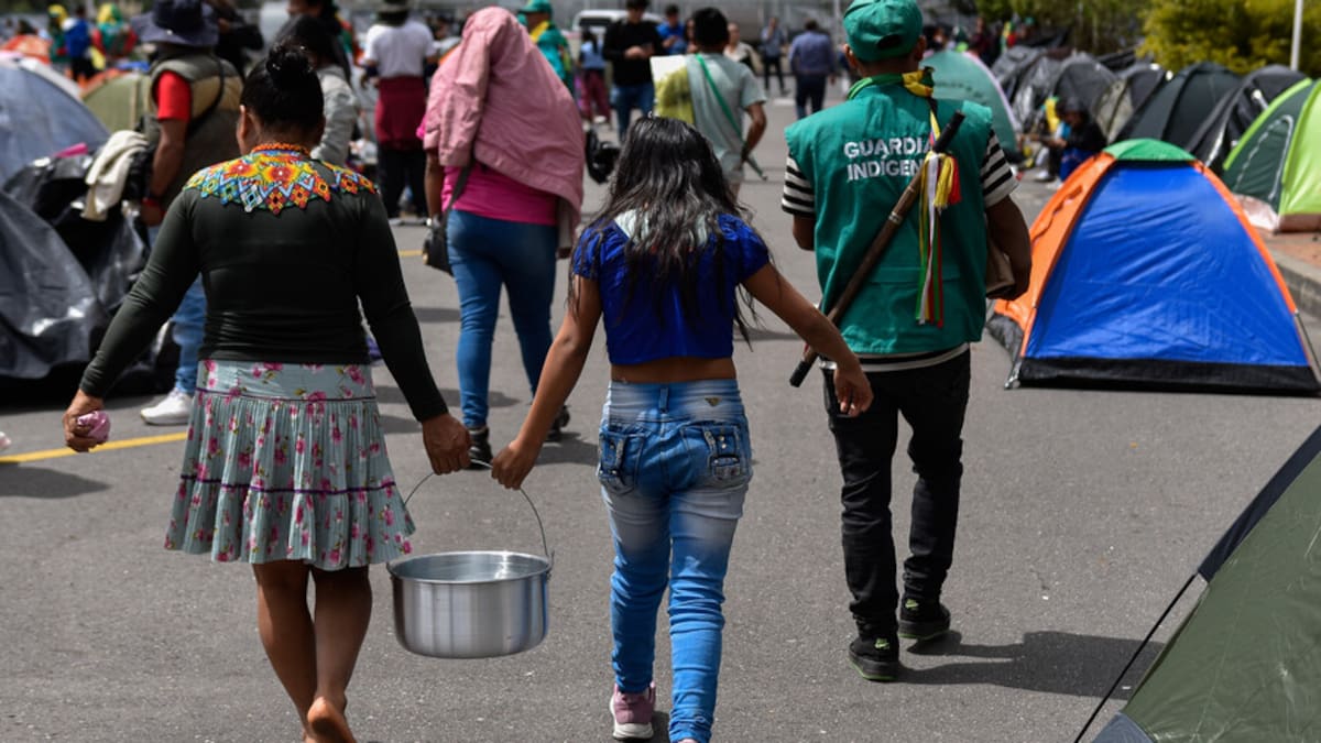 Indígenas Emberá condicionan a la Alcaldía de Bogotá para que niños accedan a servicios distritales