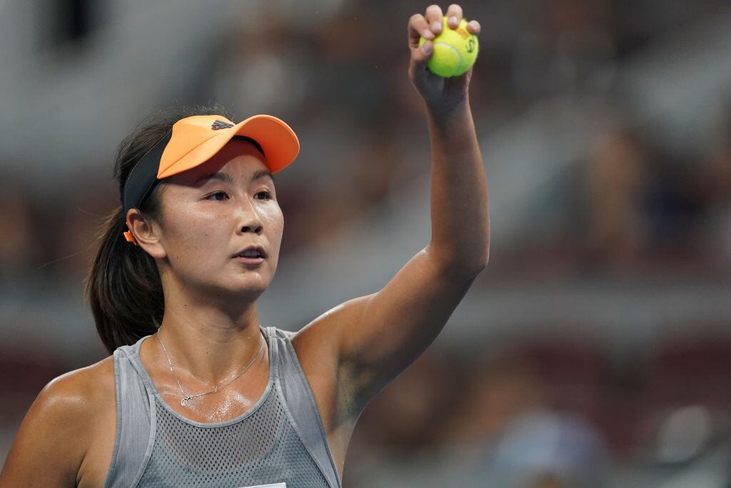 Peng Shuai, tenista de China. Créditos: Getty Images
