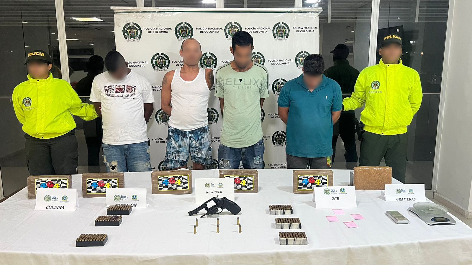 ´El Mocho´, ´El Migue´, ´El Hamis´ y ´El Negro´.