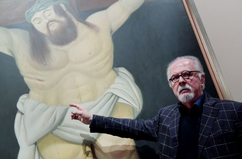 Pintor colombiano Fernando Botero (Foto: TIZIANA FABI/AFP via Getty Images)