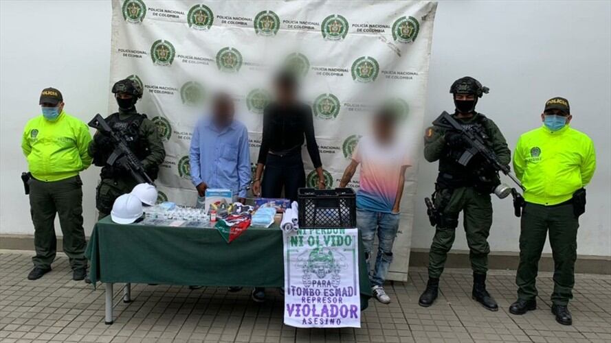 Según las autoridades, el uniformado Carlos Andrés Rincón Martínez, fue sometido a tortura por sus agresores. Foto: Policía Nacional