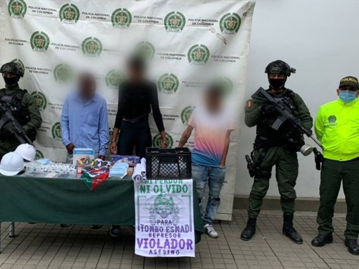 Capturan a presuntos asesinos del patrullero Carlos Andrés Rincón Martínez