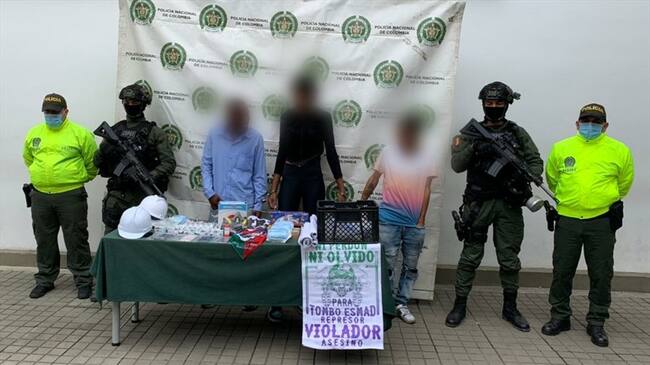 Según las autoridades, el uniformado Carlos Andrés Rincón Martínez, fue sometido a tortura por sus agresores. Foto: Policía Nacional