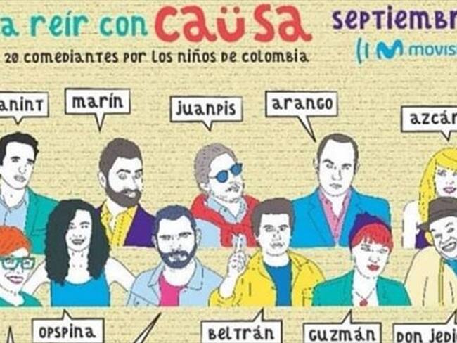Stand Up Comedy ‘A reír con causa’ busca ayudar a niños en extrema pobreza