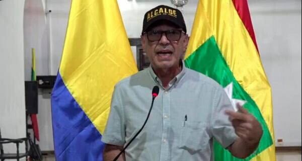 William Dau, alcalde de Cartagena. Foto/Colprensa.