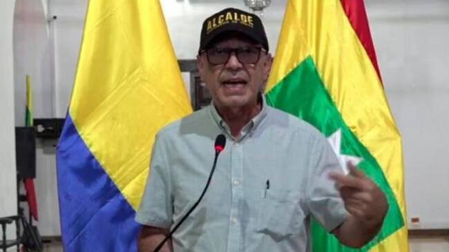 William Dau, alcalde de Cartagena. Foto/Colprensa.