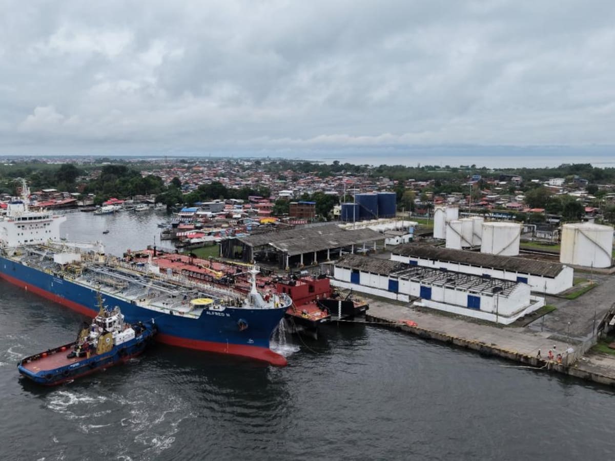 El puerto de Tumaco recibió el buque más grande de su historia proveniente de Cartagena