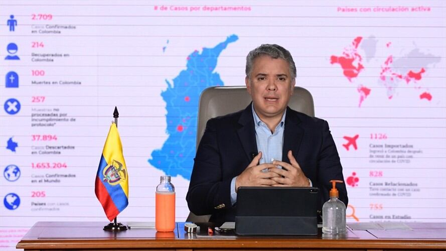 El presidente Iván Duque anunció que ya firmó el decreto que permitirá esta exención. Foto: Presidencia de la República