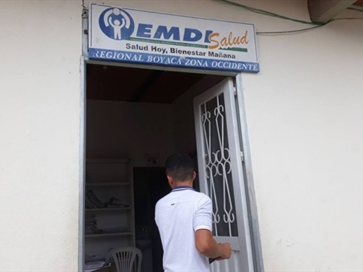 En alerta red hospitalaria de Boyacá por deuda de Emdisalud por $60.000 millones