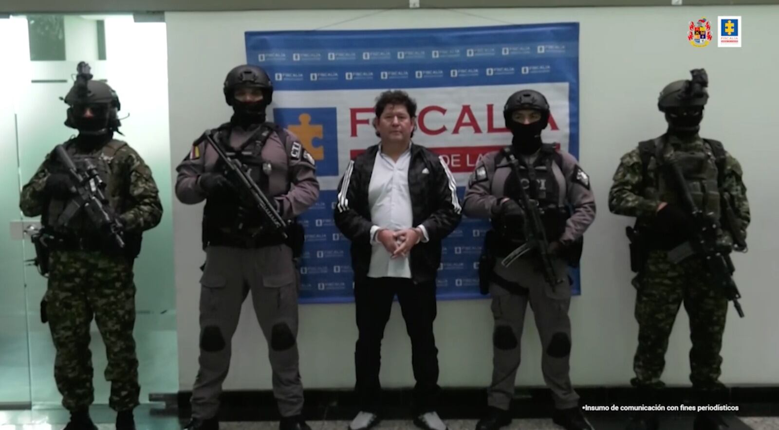 El exparamilitar Jesús Ignacio Roldán Pérez, alias ‘Monoleche’, foto FISCALÍA