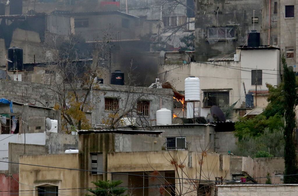Ataque en Cisjordania. Foto: Getty Images.