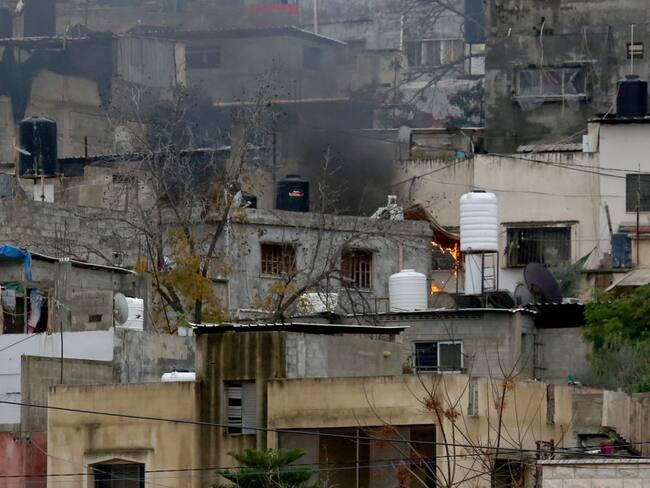 Ataque en Cisjordania. Foto: Getty Images.