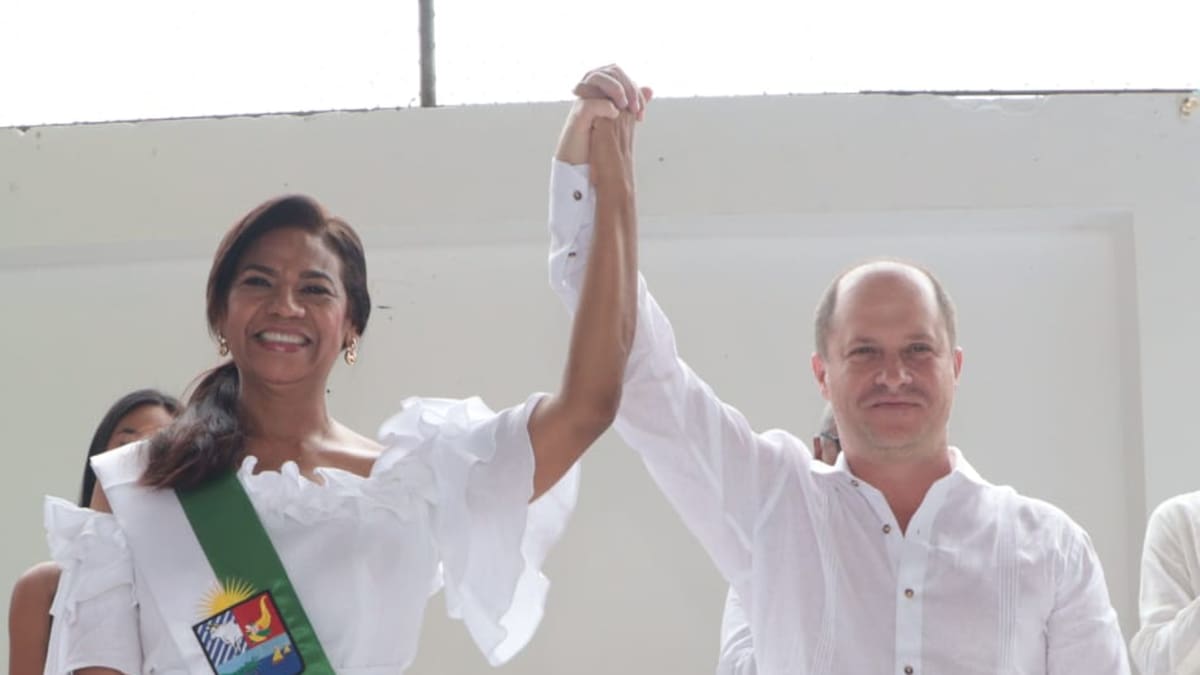Lucy García se posesionó como gobernadora del departamento de Sucre