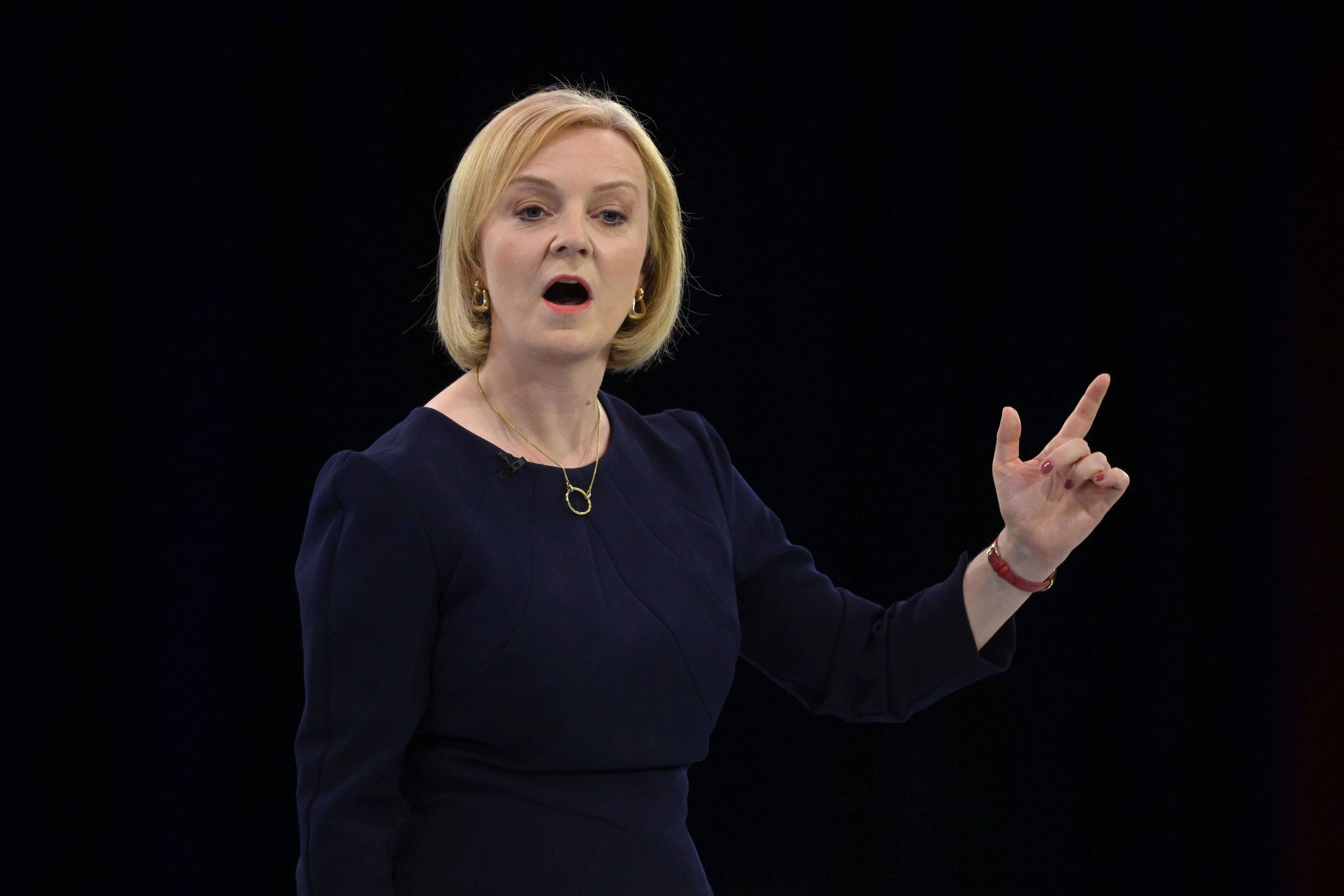 Liz Truss, aspirante a primer ministra en Reino Unido. (Photo by Leon Neal/Getty Images)