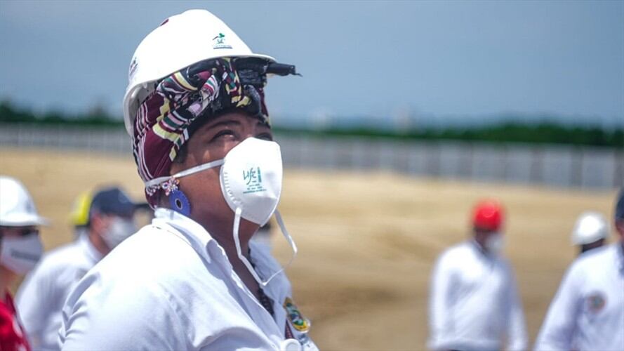 Cynthia Pérez, exprimera Dama de Cartagena . Foto: