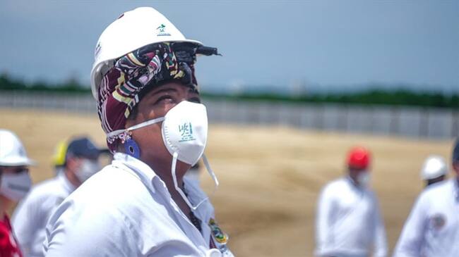 Cynthia Pérez, exprimera Dama de Cartagena . Foto: