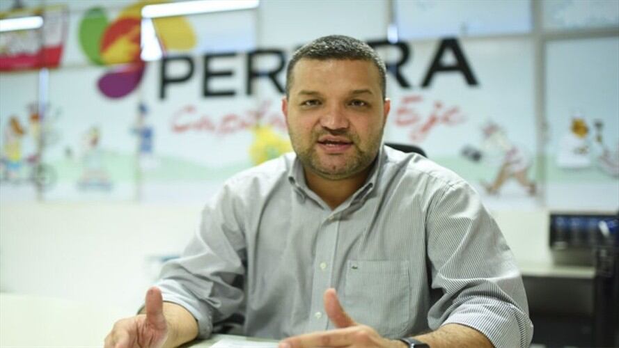 Carlos Maya, alcalde de Pereira. Foto: Fundación Paz y Reconciliación