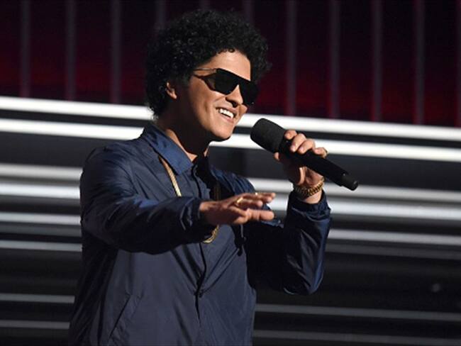 Bruno Mars en concierto. Foto: Getty Images