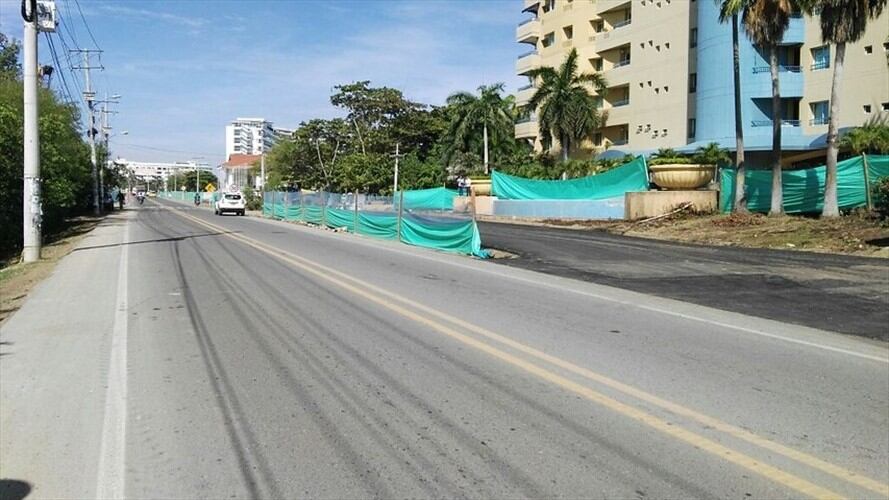 Invías reactivó obras en la Segunda Calzada Barranquilla – Cartagena. Foto: Colprensa
