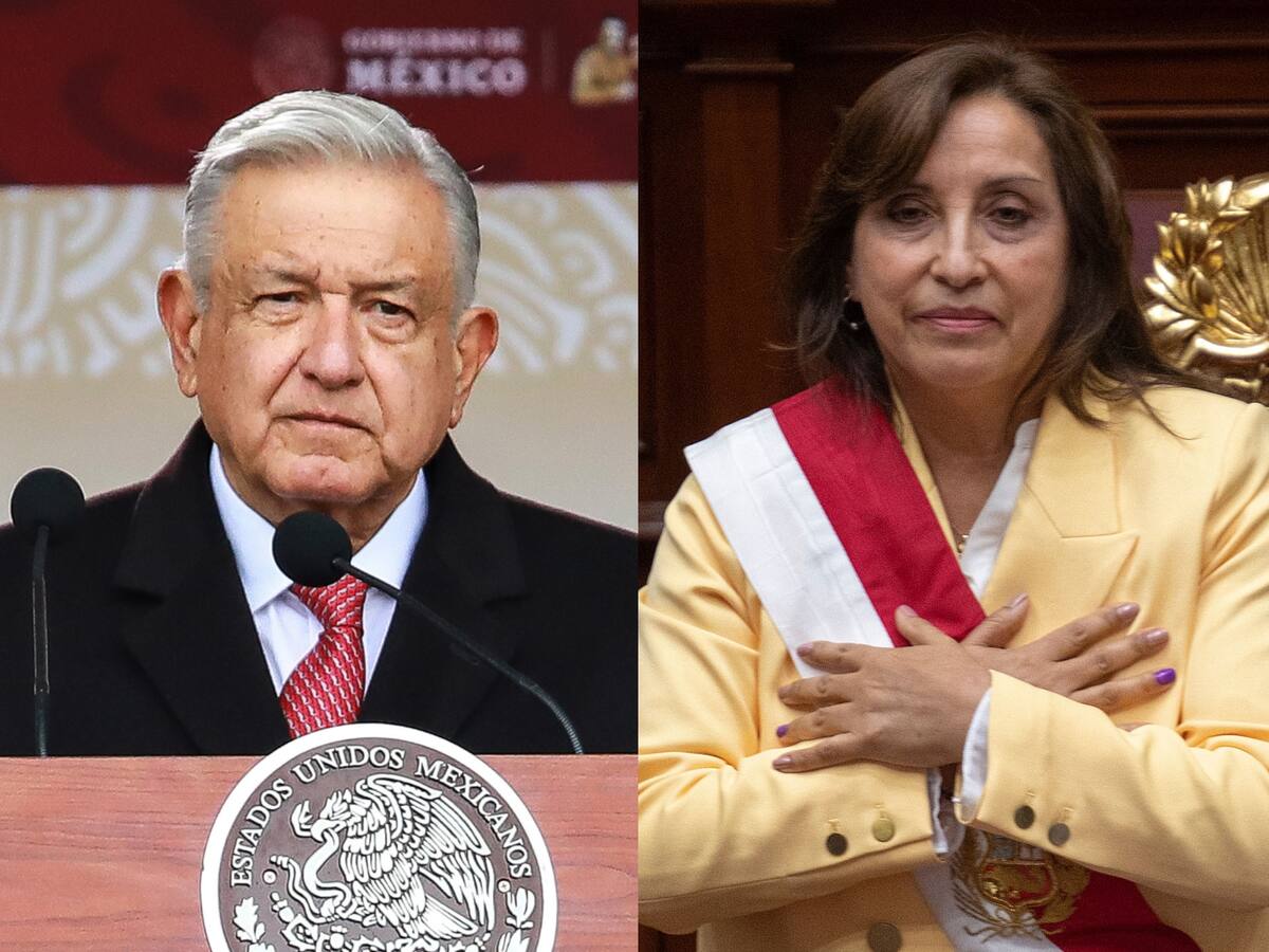 López Obrador tilda de “usurpadora” a la presidenta de Perú, Dina Boluarte
