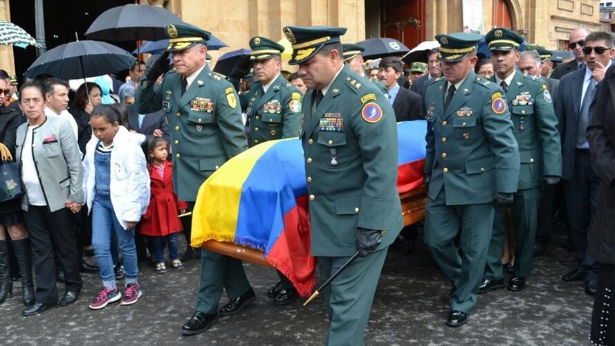 En Nobsa fue sepultado mayor del Ejército muerto en Argelia, Cauca . Foto: La Wcon Julio Sánchez Cristo