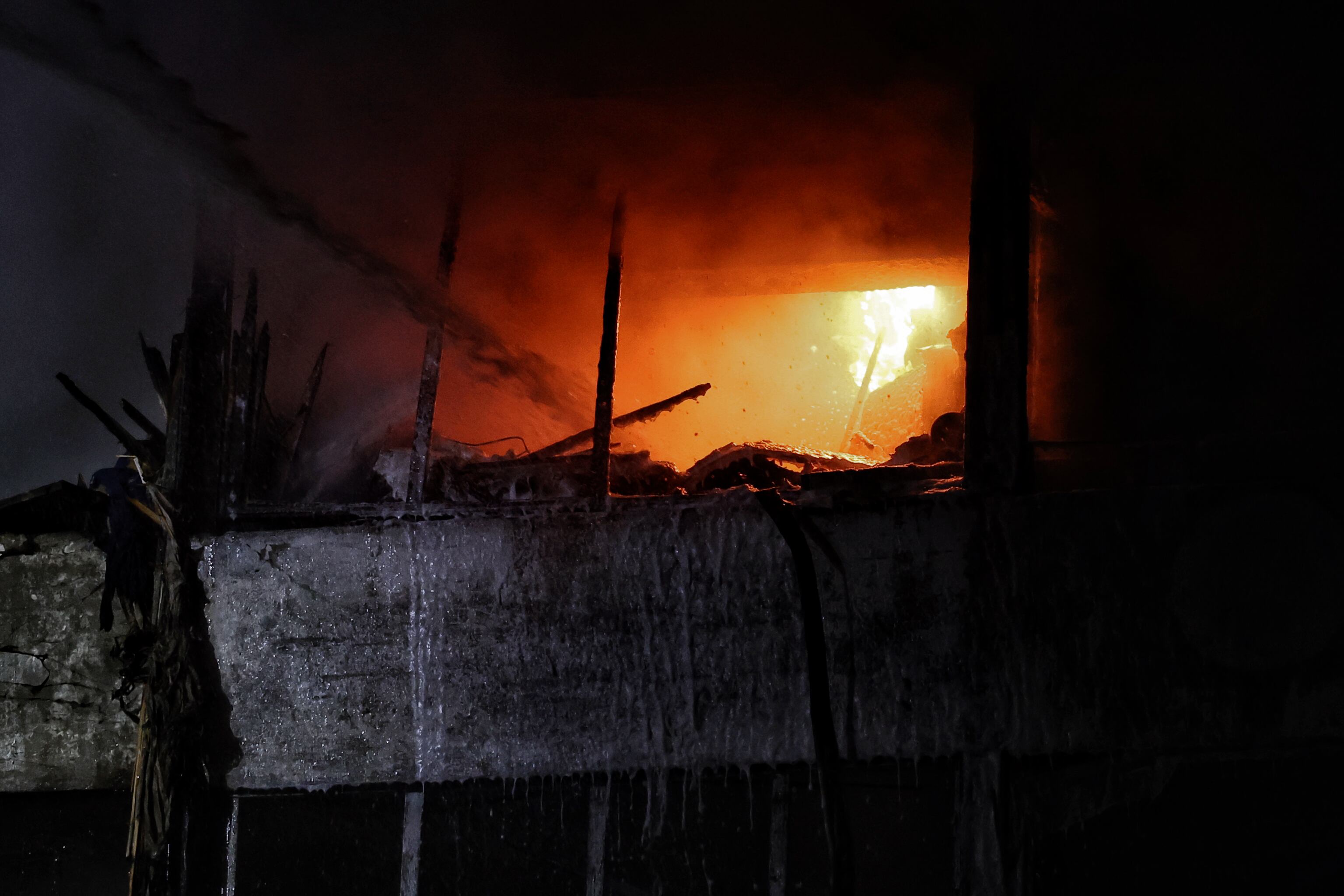 Ataque ruso en Kiev, Ucrania. Foto: Yan Dobronosov/Global Images Ukraine via Getty Images
