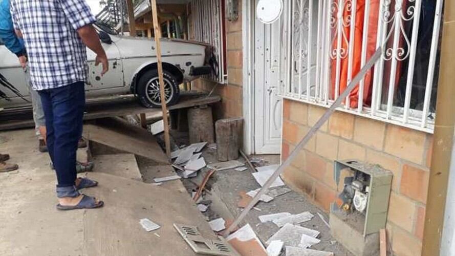 La Seccional de Investigación Criminal, Sijín, de la Policía Nacional inició las pesquisas para ubicar a los responsables . Foto: Cortesía