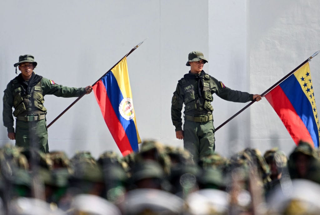 Fuerza Armada de Venezuela. I Foto: JUAN BARRETO/AFP via Getty Images.