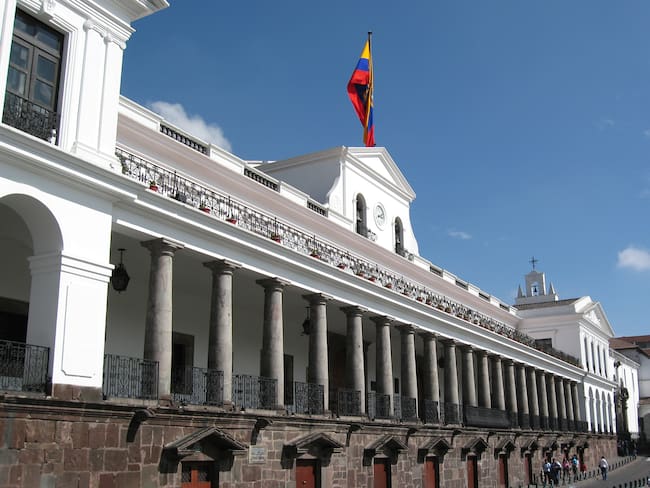 Palacio de Gobierno de Ecuador. Foto: Getty Images.