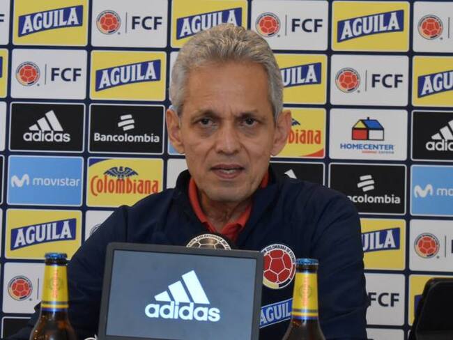 Reinaldo Rueda en conferencia de prensa. Créditos: Colprensa