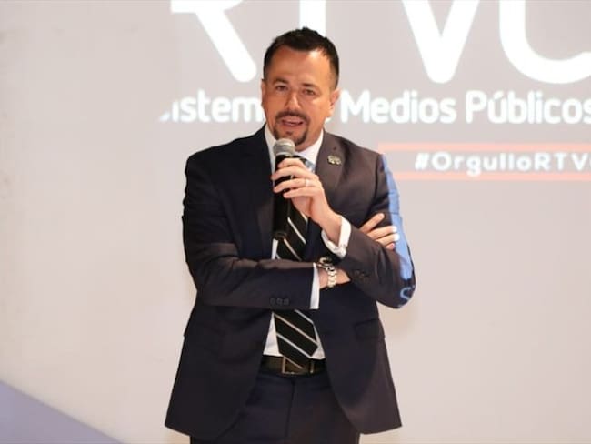Juan Pablo Bieri puso su cargo como gerente de RTVC a disposición del presidente Iván Duque. Foto: @jpbieri en Twitter