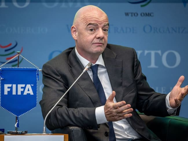 FIFA Presidente Gianni Infantino. (Photo by FABRICE COFFRINI/AFP via Getty Images)