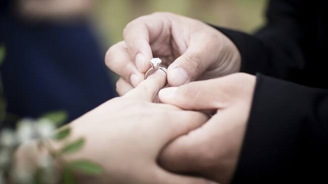 Según las autoridades las solicitudes para casarse crecieron un 300%.. Foto: Getty Images