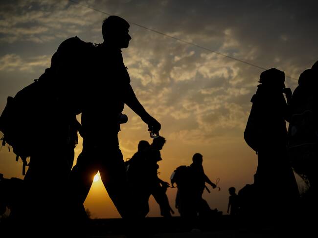 Imagen de referencia de migrantes. Foto: Getty Images