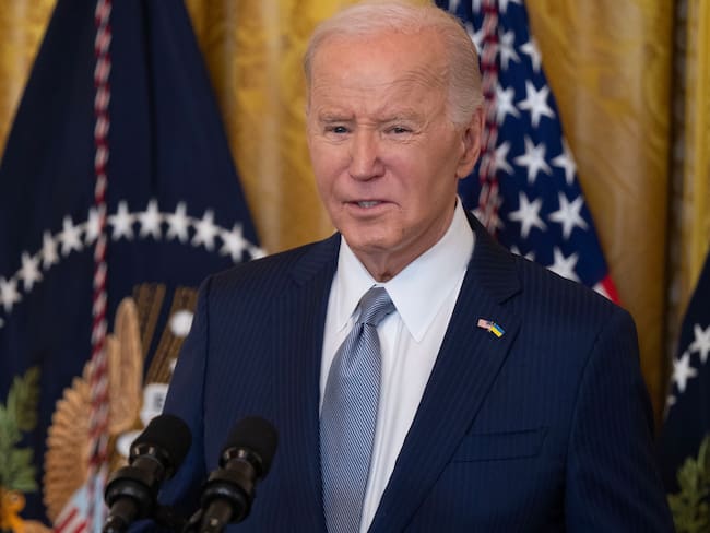 Joe Biden, presidente de Estados Unidos. Foto: EFE/EPA/LEIGH VOGEL/POOL