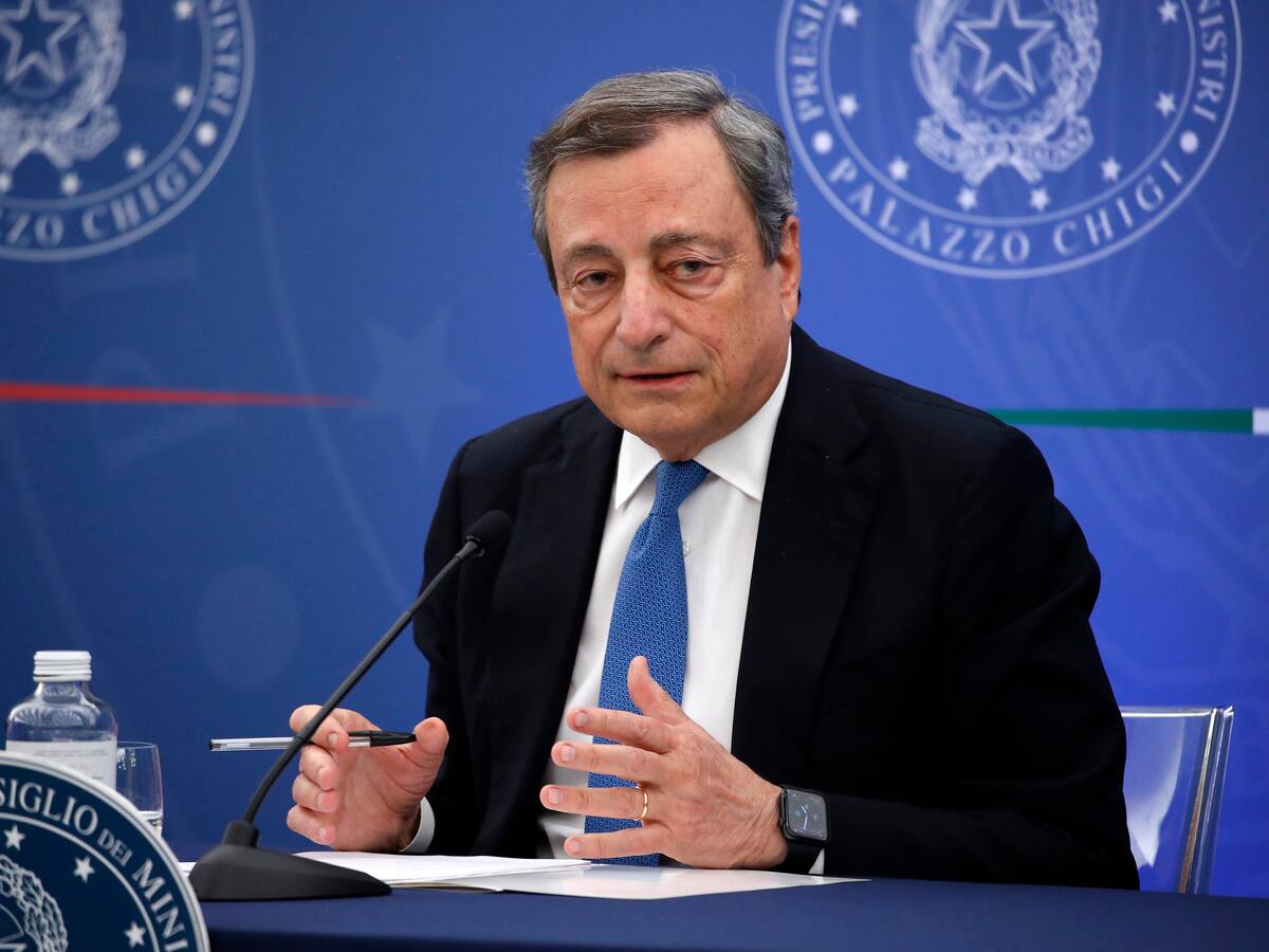 Piden que Mario Draghi siga como primer ministro en Italia