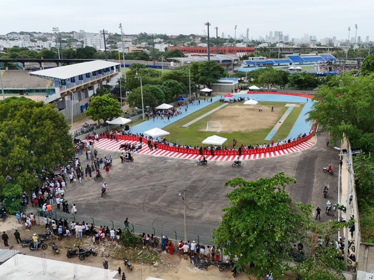 Cartagena cuenta con su primera pista de Stunt para motociclistas