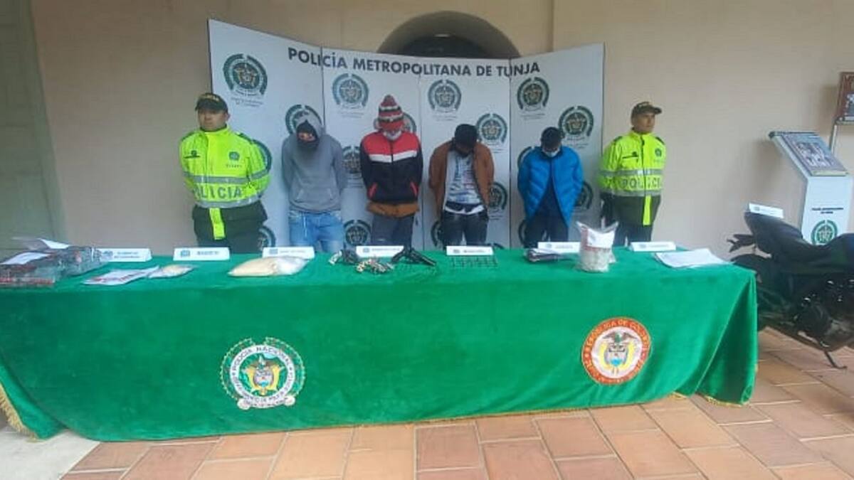 A prisión responsables de vender drogas a menores por redes sociales en Tunja