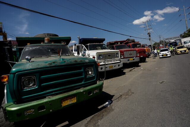Imagen de referencia de transportadores (Colprensa - Diego Pineda)